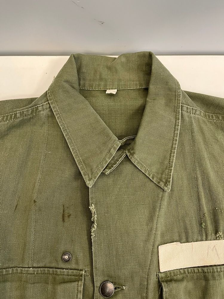 US ARMY HBTミリタリージャケット 38R 40年代 40s アメリカ軍 米軍 カーキ ミリタリー ヘリンボーン