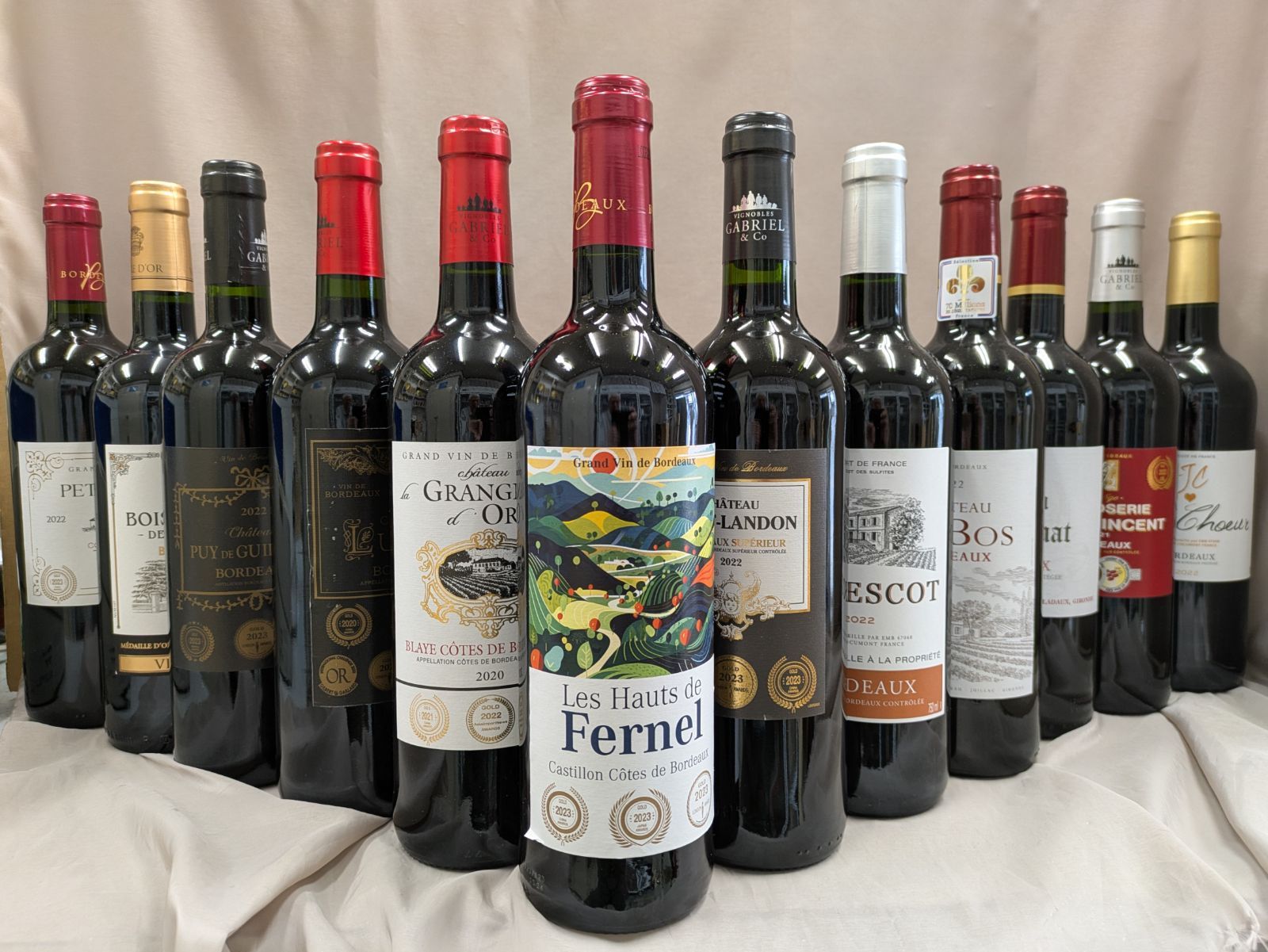 オーメドック含むボルドー金賞などAO赤 12本セット