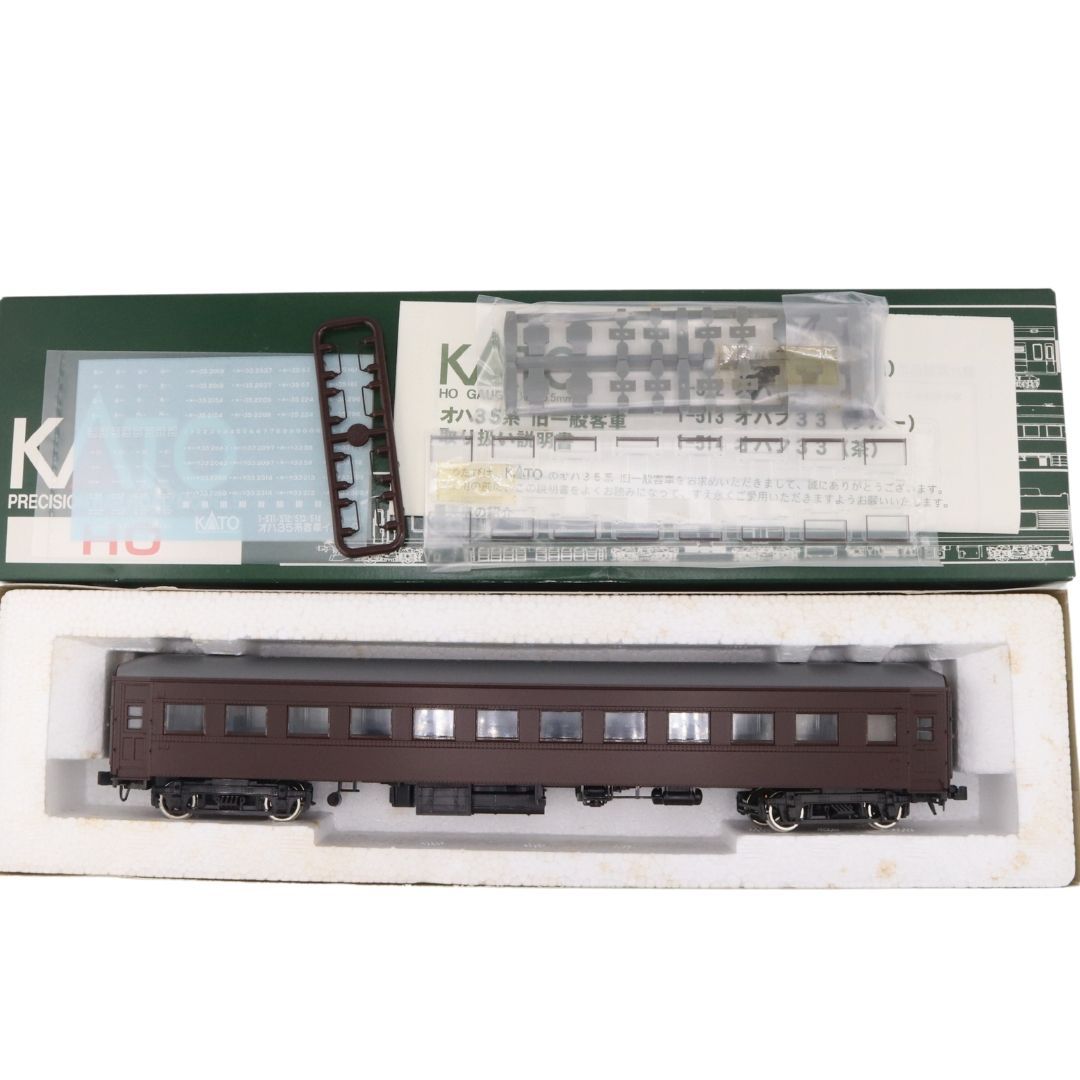 Amazon | KATO HOゲージ オハ35 茶 1-512 鉄道模型 客車 | 鉄道