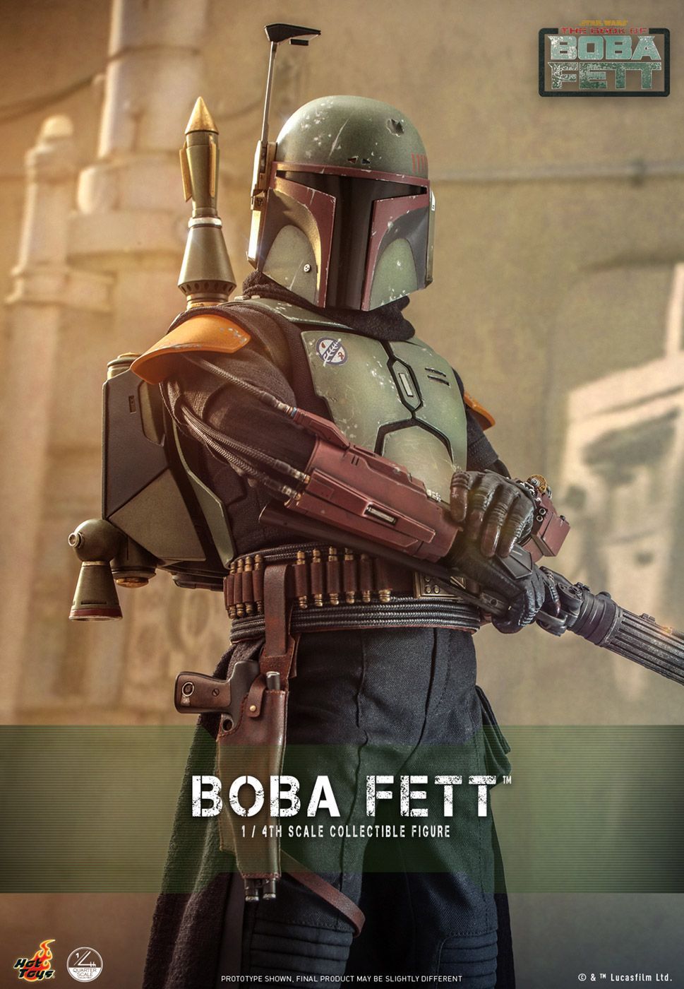 ホットトイズ ボバフェット(book of boba fett) クオーター・スケール