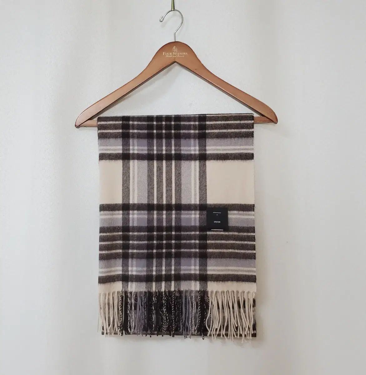 The HANDSOME SYSTEM カシミア ショール兼 マフラー