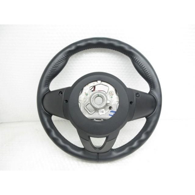 2020年 BMWミニ F56 LDA-XN15M 純正 ハンドル ステアリングホイール レザー 203634 4758 FFCRYSTALESIA_COM