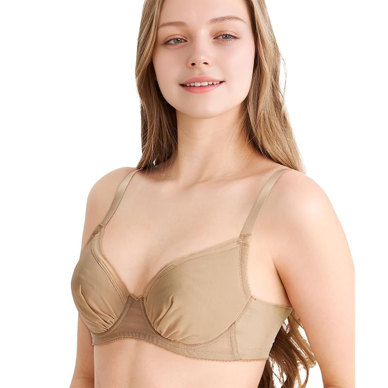 ワコール ブラジャー 小さく見せるブラ シンプル 着やせ効果 コンパクトにメイク バストの突出をおさえる 背中の段差を軽減 大きいサイズ BRB452 レディース KA 0