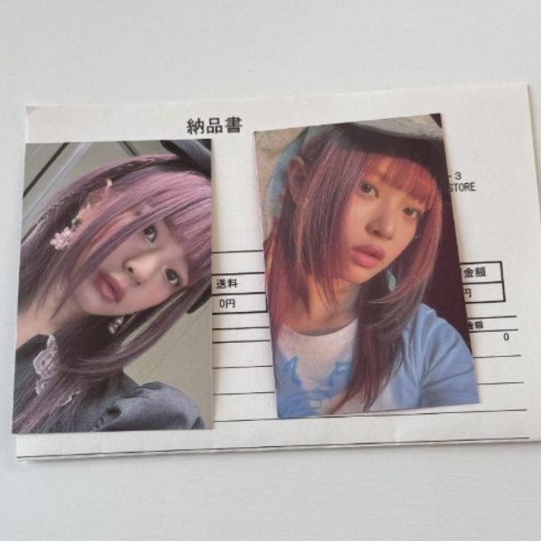 Newjeans ハニ トレカ weverse ユニバーサル Universal
