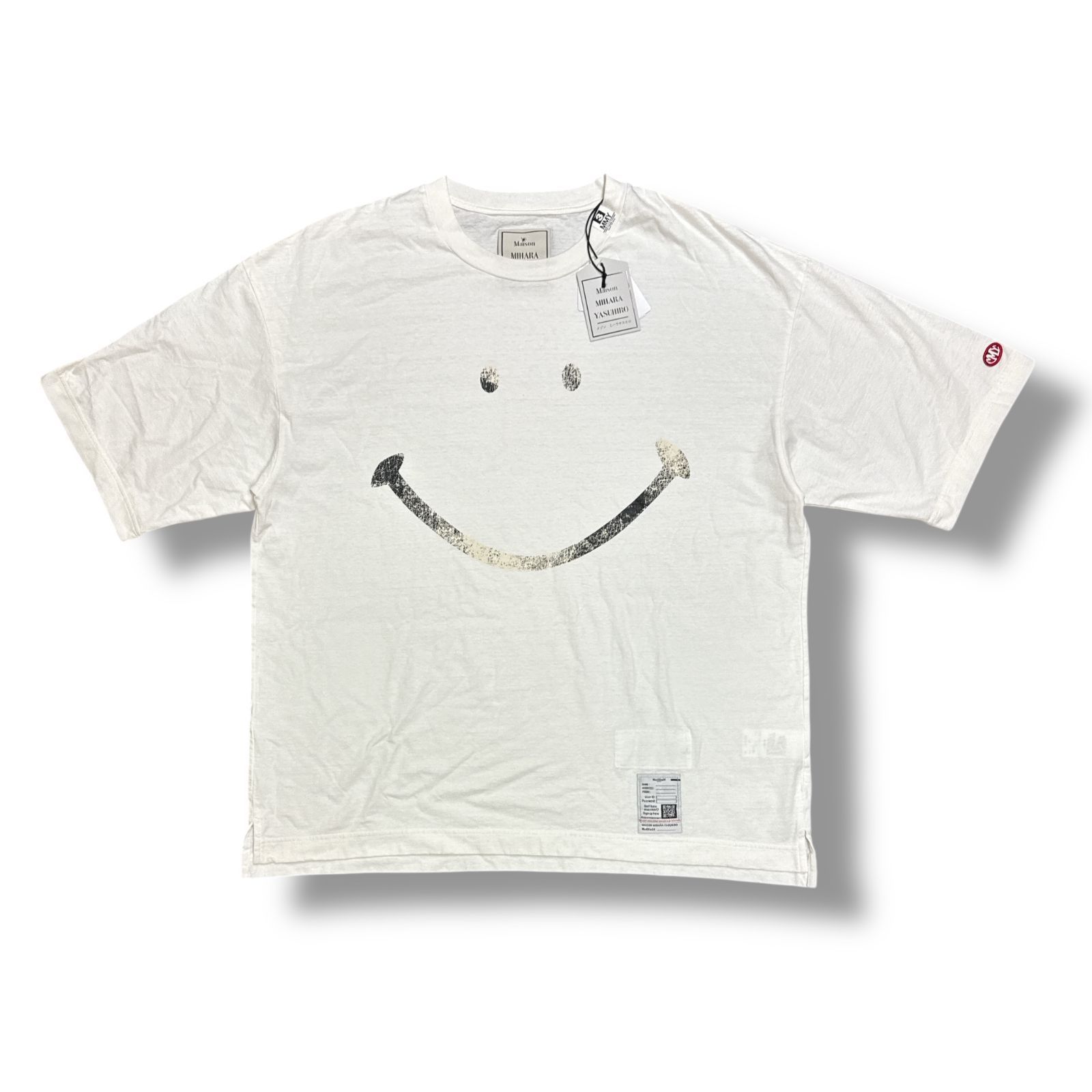 参考上代22000円 Maison MIHARA YASUHIRO SMILY FACE PT TEE 参考上代22000円 Maison MIHARA YASUHIRO SMILY FACE PT TEE
