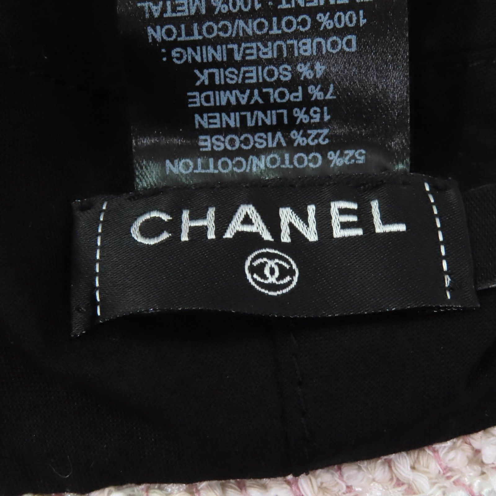 24P CHANEL CCマーク キャスケット パール 24P CHANEL CCマーク キャスケット パール (CHANEL/ハンチング