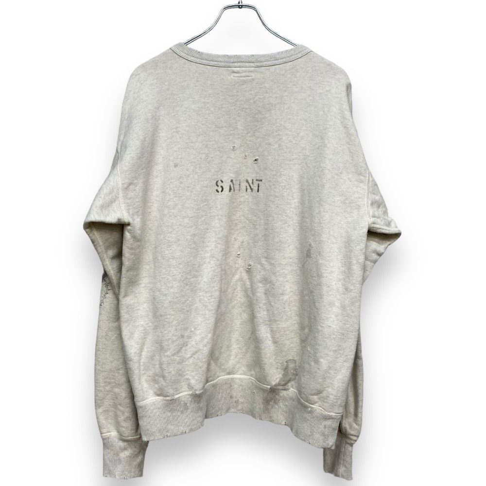 SAINT MICHAEL SM2 CREW SWEAT SHIRT Mサイズ グレー - メルカリ SAINT MICHAEL SM2 CREW SWEAT SHIRT Mサイズ グレー - メルカリ