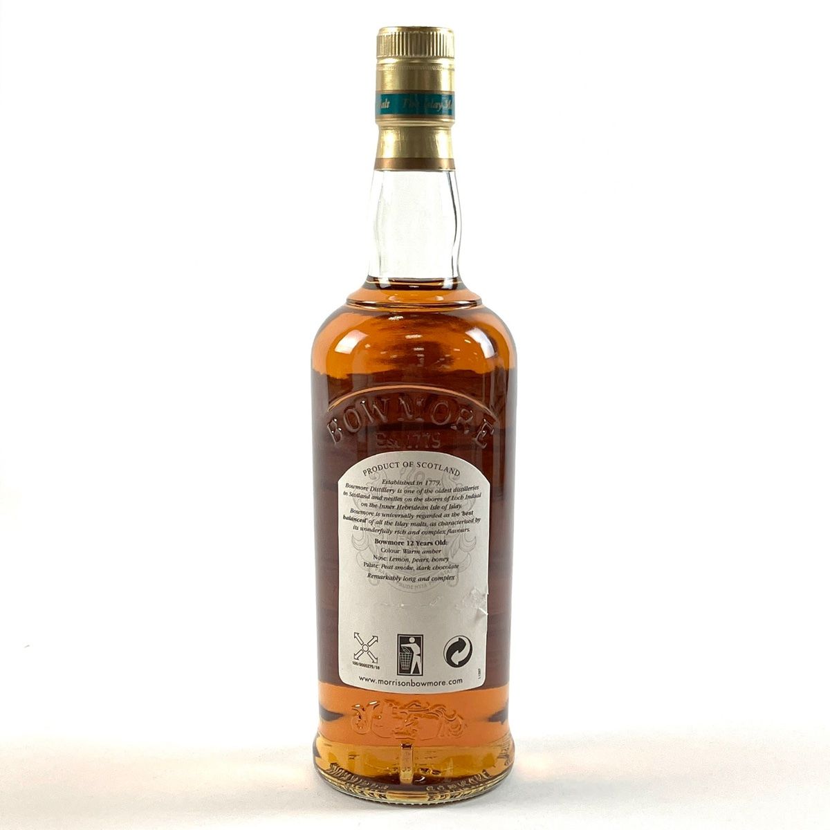 ボウモア BOWMORE 12年 旧ボトル ISLAY 700ml スコッチウイスキー シングルモルト 【古酒】 - メルカリ