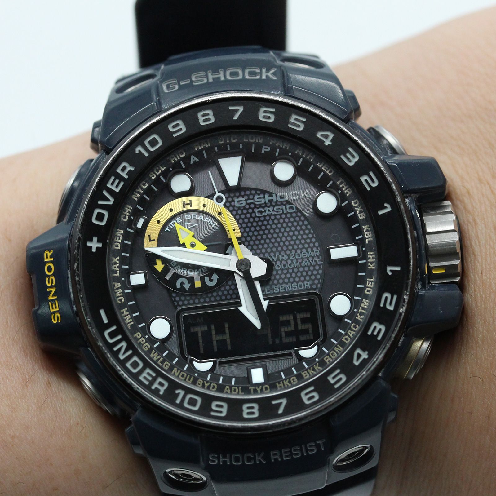 ジーショック G-SHOCK GWN-1000NN 腕時計 タフソーラー メンズ 本体のみ A03649 - メルカリ