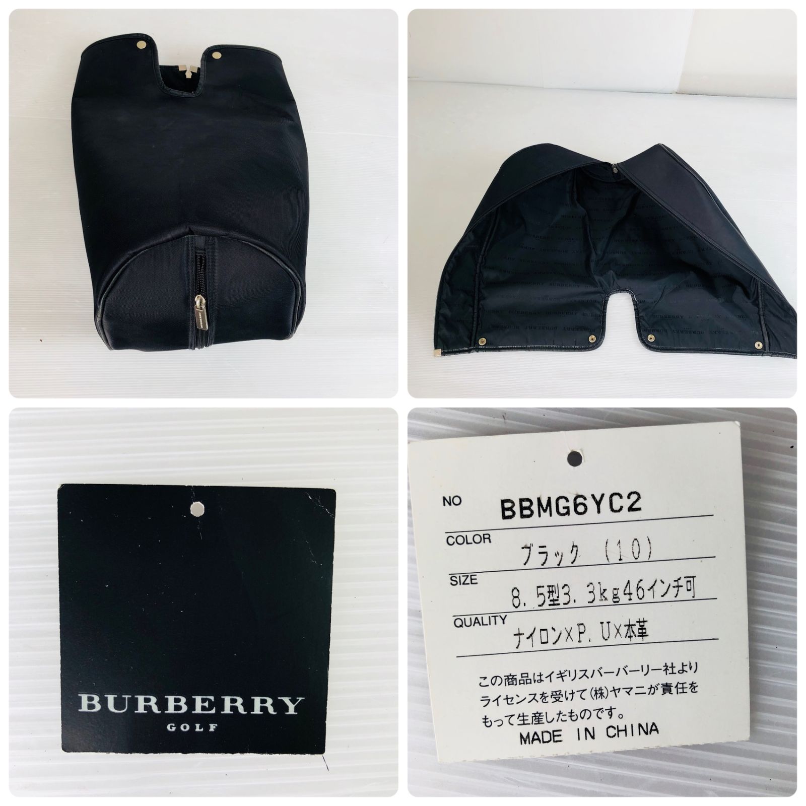 Burberry バーバリー キャディバッグ 希少 激レア BURBERRY キャディ