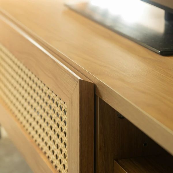 韓国風 ラタン風 テレビボード テレビ台 ナチュラル 北欧風 インテリア おしゃれ MARWIL-DEMENAGEMENTS_CH