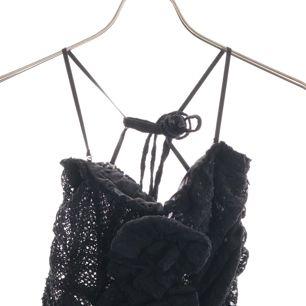 メッシュレースローズチューブトップ