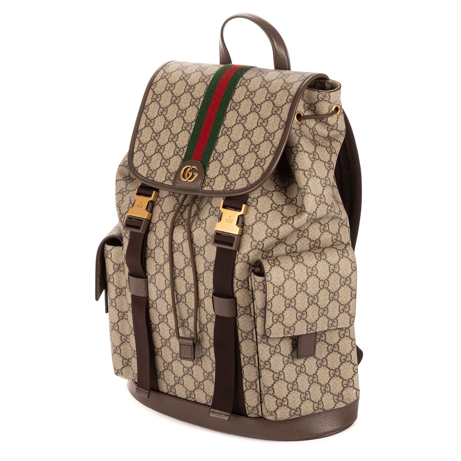 最新アイテムを多数掲載！ GUCCI グッチオフィディア リュックサックベージュ ブラウンモノグラムキャンバスA 大幅値下げ！ 