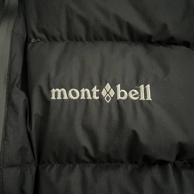 現行 mont-bell モンベル パーマフロストライトダウンジャケット 黒 