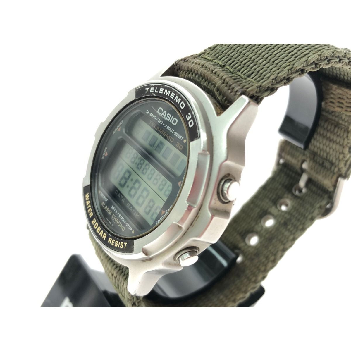 カシオ　稼働　データバンク　DW-3200 テレメモ　希少　デジタル ▽▽CASIO カシオ メンズ 腕時計 クオーツ デジタルウォッチ