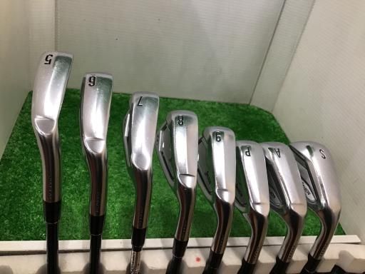 中古】 ダンロップ SRIXON ZX5 8S アイアンセット IR Diamana ZX for