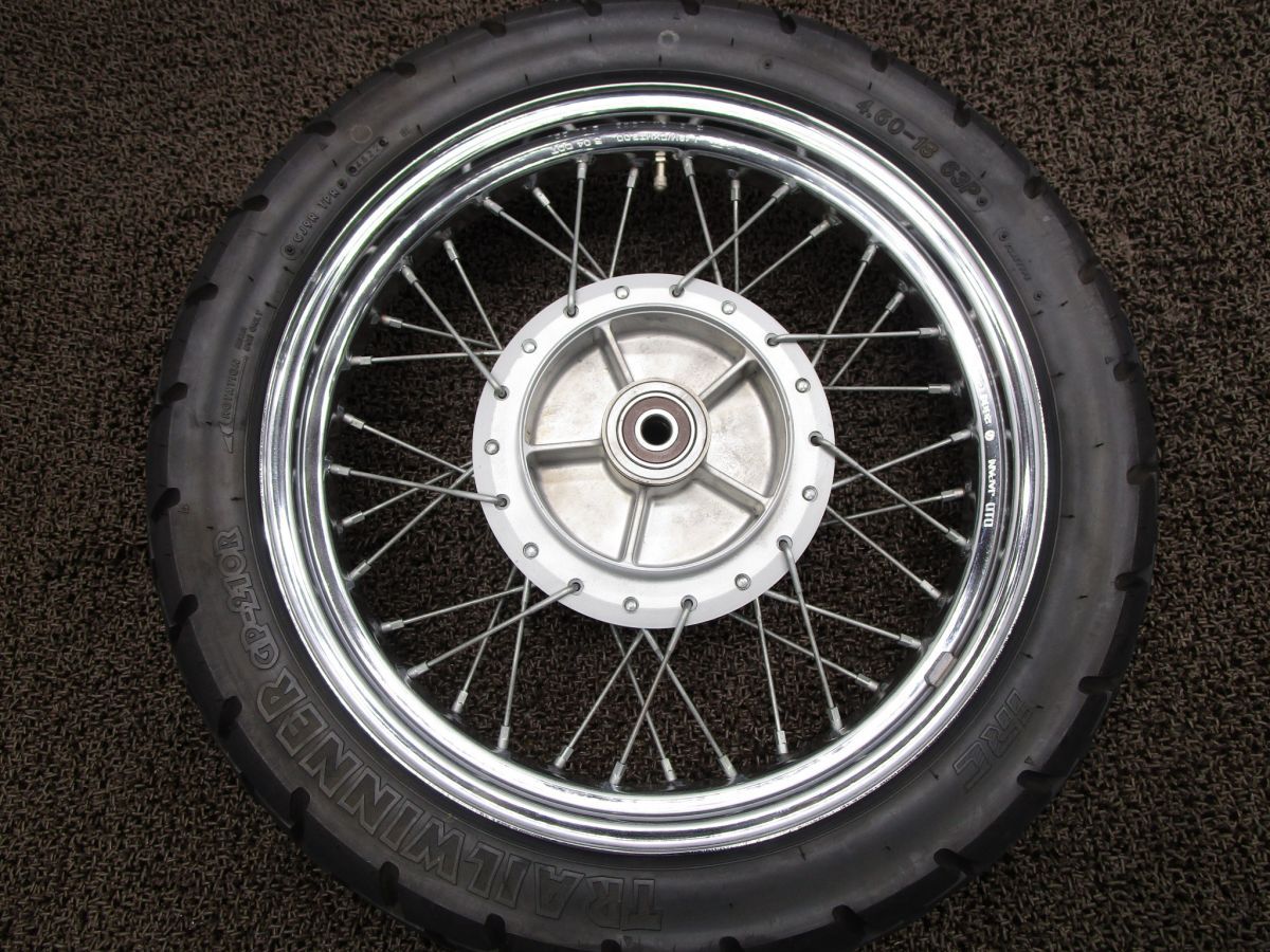 CB400SS リアホイール ブレーキドラム □A2127 NC41 ホンダ NC38E キャブ車 動画有 セル付