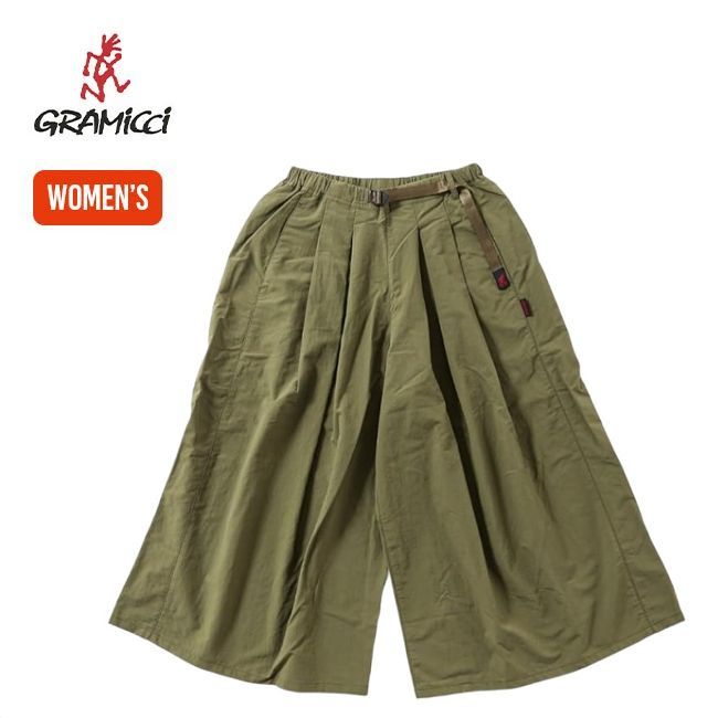 GRAMICCI グラミチ ナイロンフ パンツ ウィメンズ オリーブ
