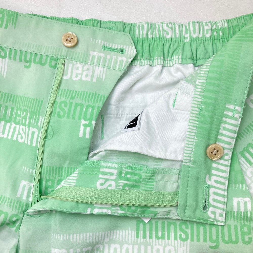 サイズ：79-83 MUNSING WEAR マンシングウェア ハーフパンツ 総柄