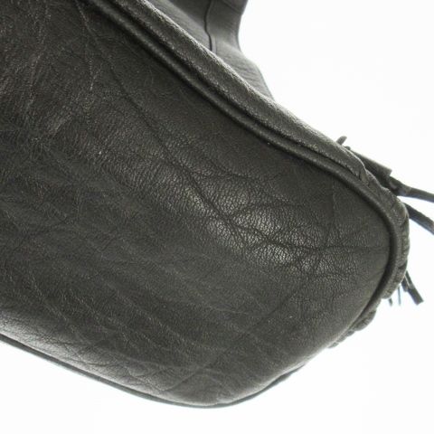 イビサ IBIZA ハンドバッグ 2way ショルダーバッグ レザー シボ