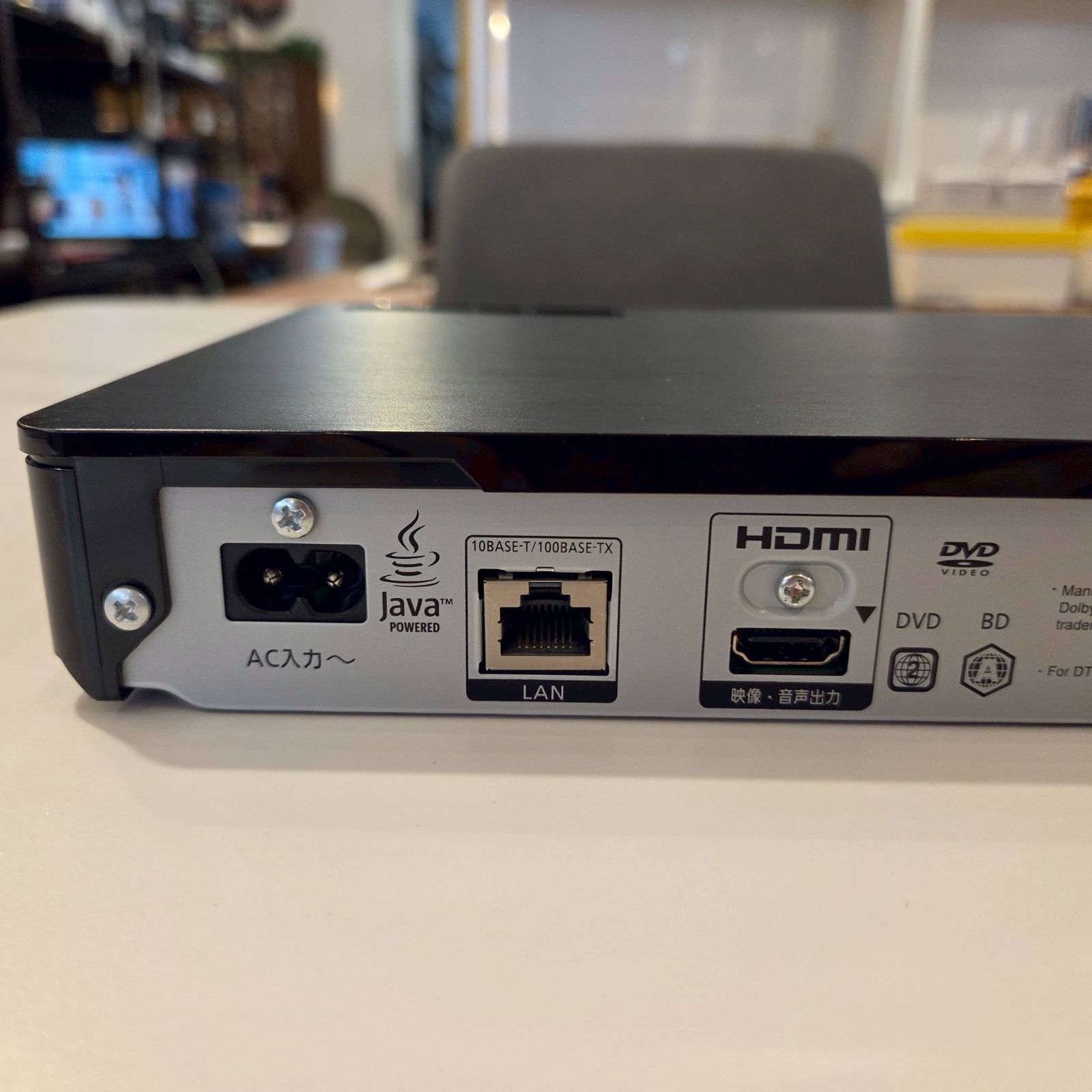  Panasonic パナソニック ブルーレイプレーヤー DMP BDT 180 4 Kアップコンバート対応 ネット動画対応 ブルーレイプレーヤー プレーヤー