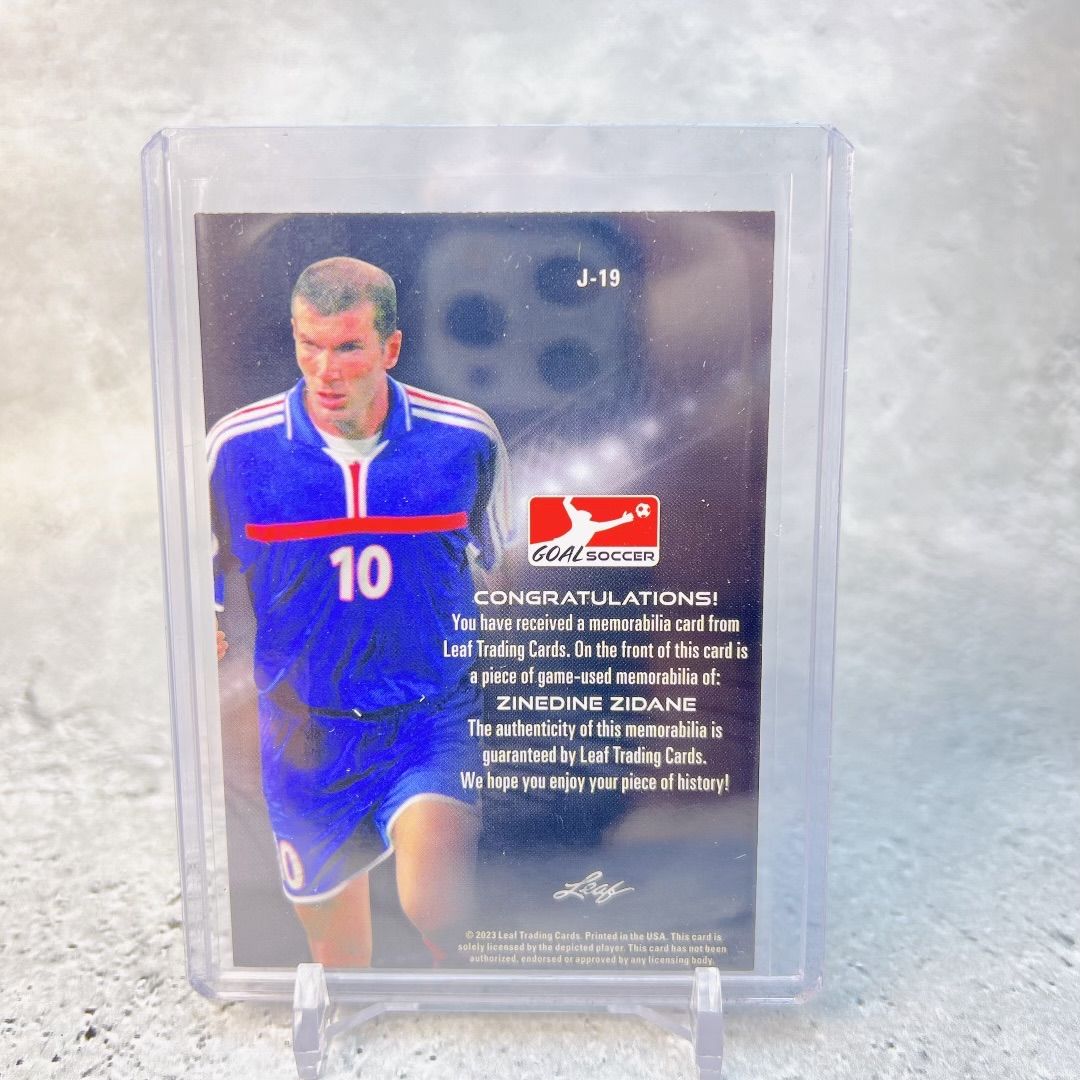 ジダン 1/10 直筆サイン topps Finest 2023（22-23 Topps Finest 