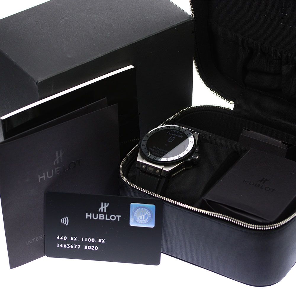 ウブロ HUBLOT 440.NX.1100.RX ビッグバン e チタニウム スマート 