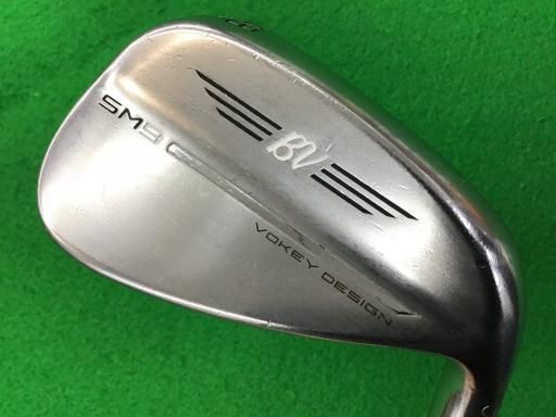 タイトリスト VOKEY SPIN MILLED SM9 ツアークロム 48°|10°F ウェッジ WG リシャフト フレックスその他 メンズ 男性用 右利き 右用 Cランク ゴルフクラブ