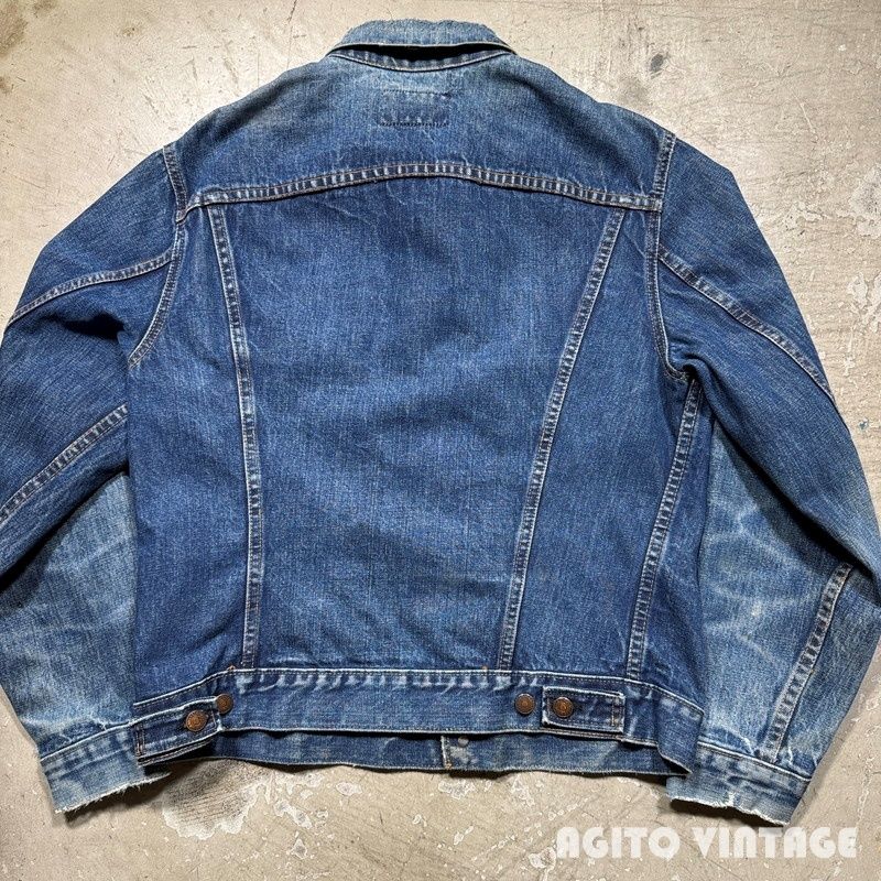 70s Levi's 70505-0217トラッカージャケット USA 42 古着 70s USA製 Levi's 70505-0217 4th 濃紺 インディゴ デニム