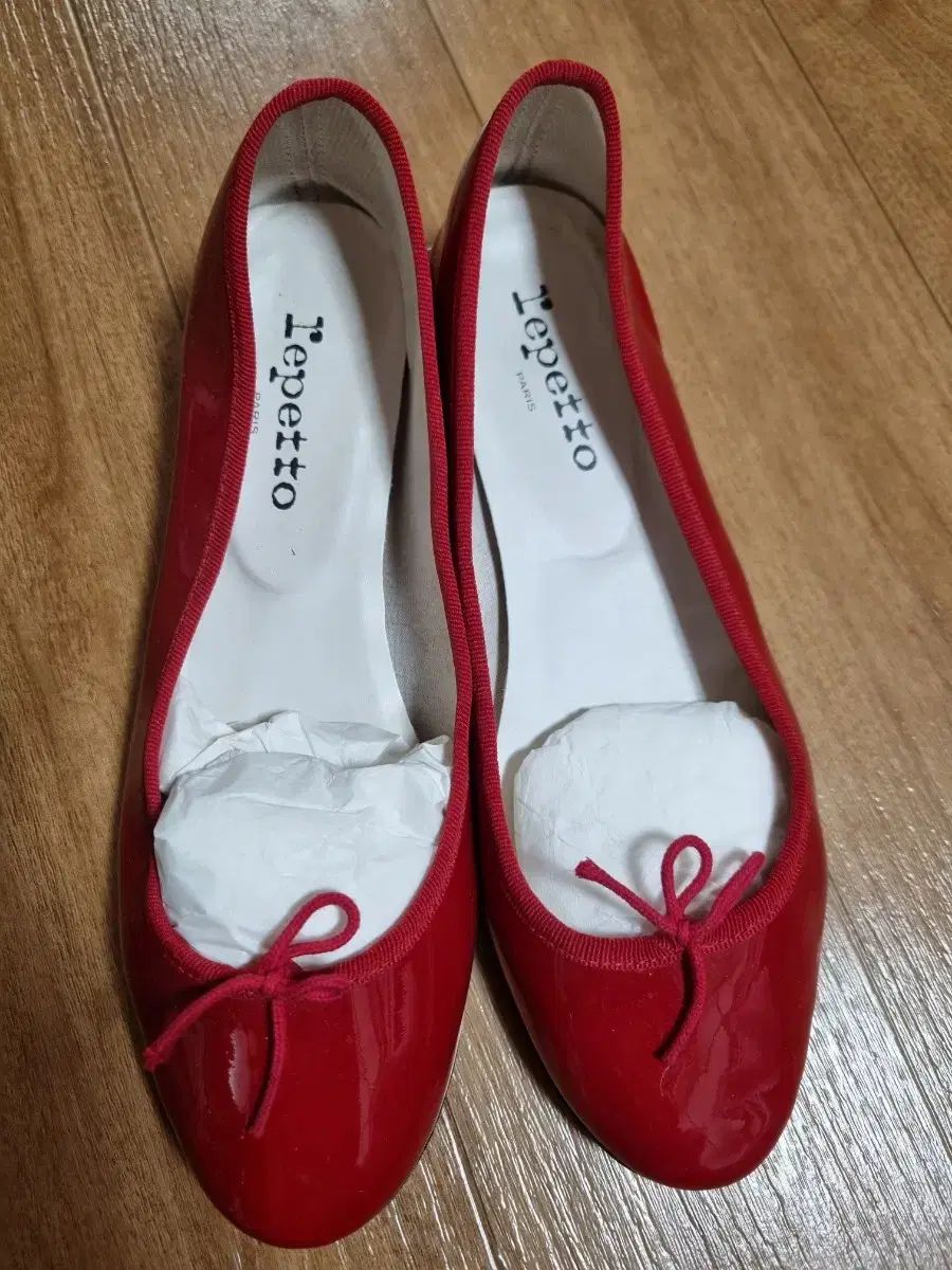Repetto(レペット) カミーユ レッド 39 5 高品質 - メルカリ
