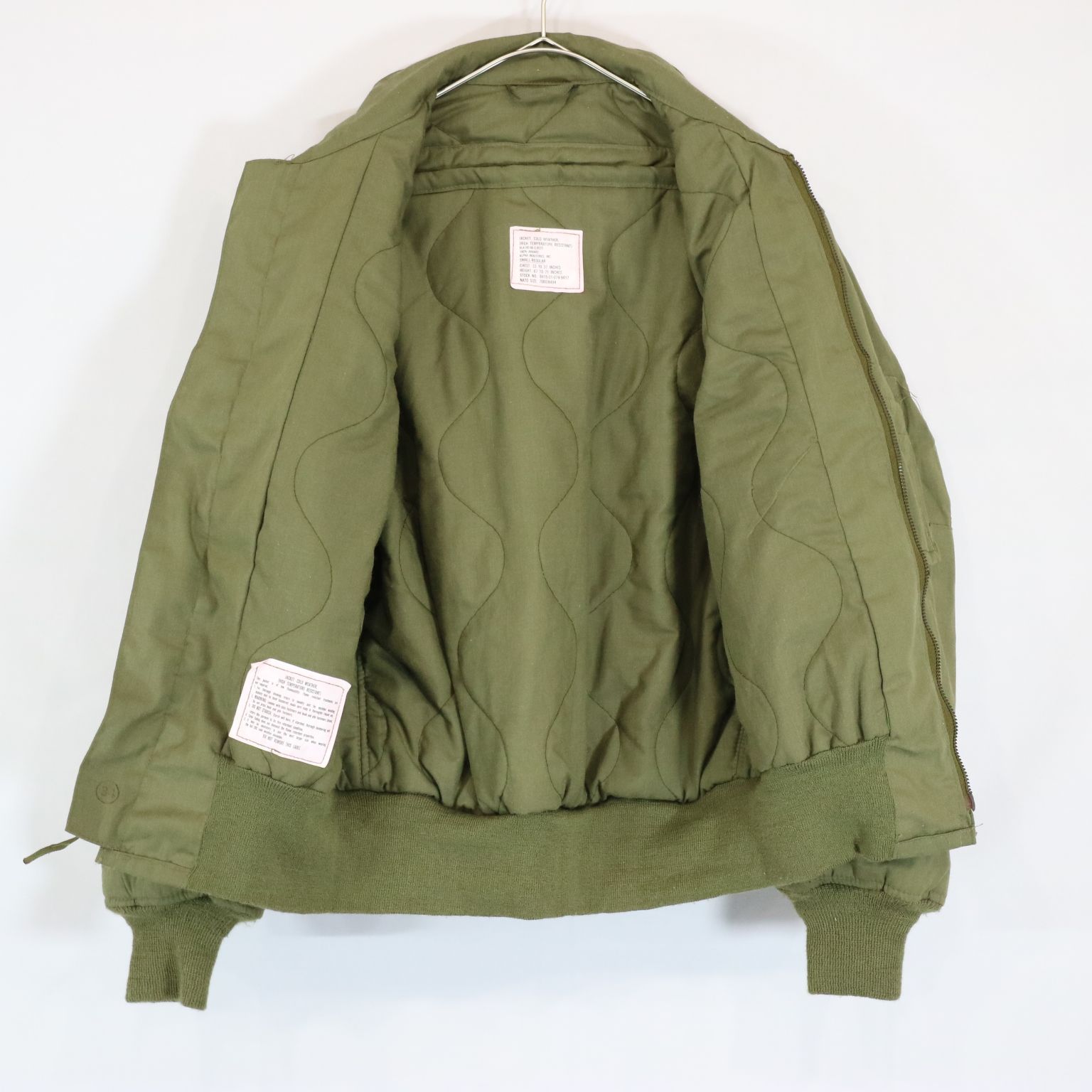 米軍実物/US ARMY/CVC/タンカースジャケット/S-R/80s/アラミド 80s 米軍実物 アラミド CVC タンカース ジャケット S-R D857 - メルカリ