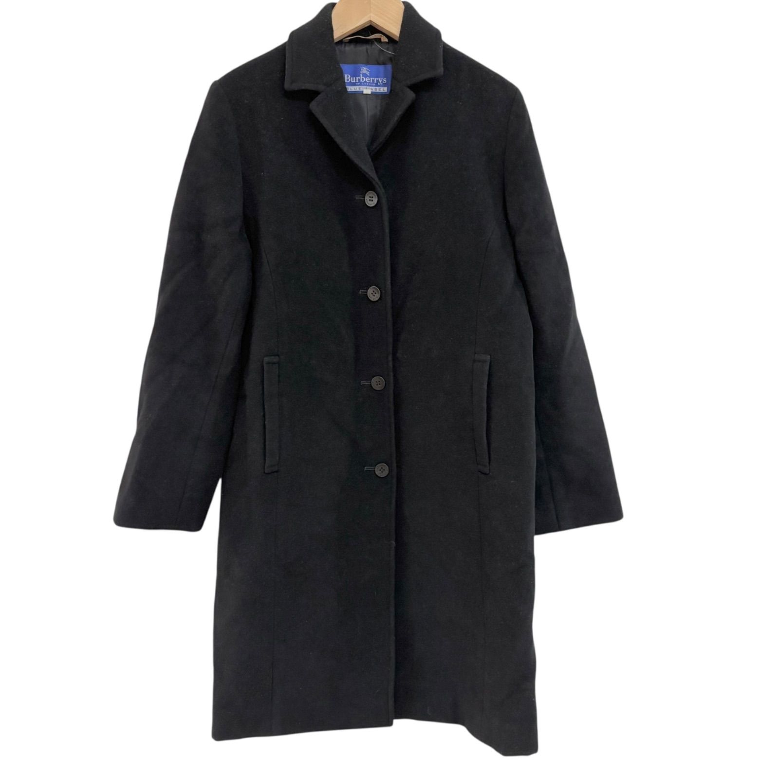 Z1559 Burberry BLUE LABEL バーバリーブルーレーベル ウール ロング