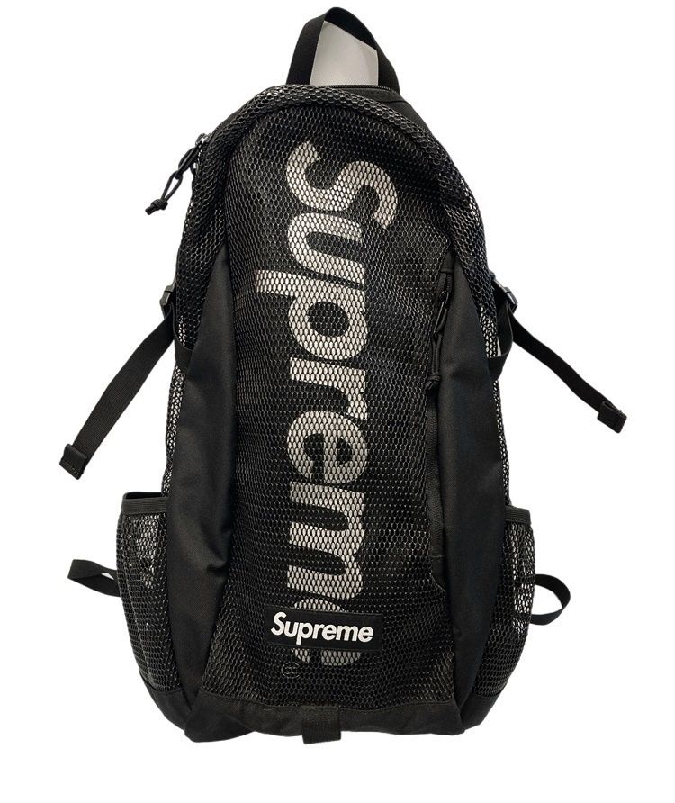 Supreme ブラック メッシュバッグ Supreme ブラック メッシュバッグ Supreme(シュプリーム