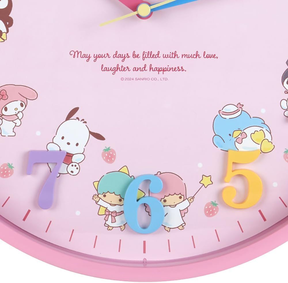 サンリオ SANRIO サンリオキャラクターズ ウォールクロック