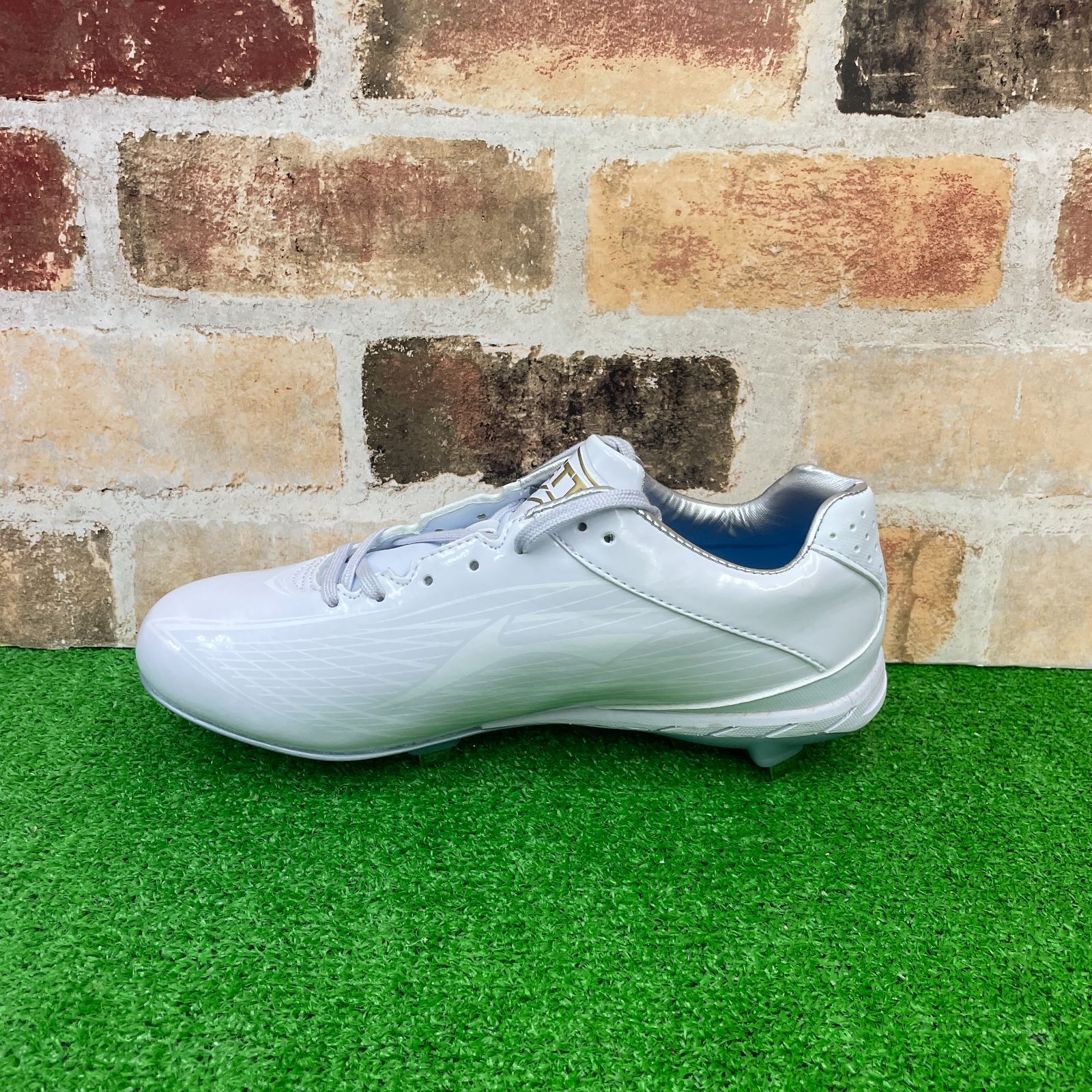 日本未発売】NIKE ナイキ 野球 スパイク 27cm パープル ホワイト 日本