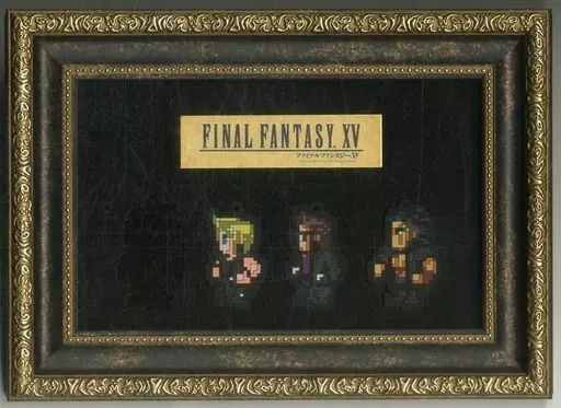 ストラップ キャラクター 額装入りラバーストラップ 3個セット ファイナルファンタジーXV