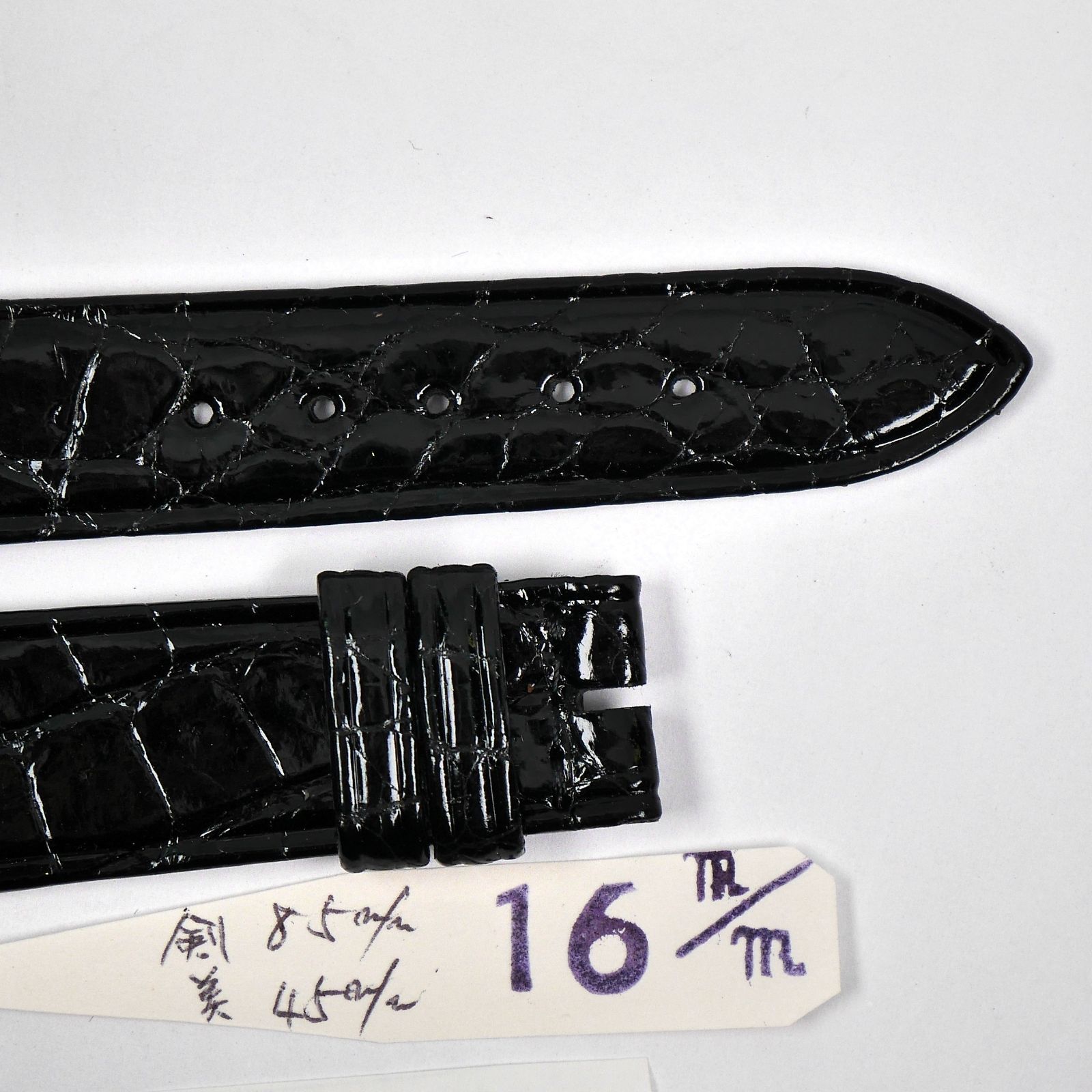 レザーストラップ ブラック