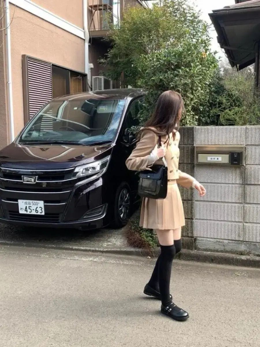 ダブルセットアップ ベージュ
