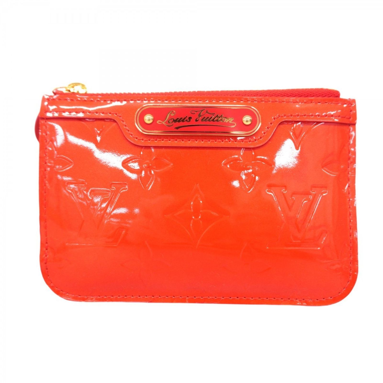 ルイ ヴィトン Louis Vuitton ルイ ヴィトン 財布 コインケース ヴェルニ ポシェットクレ NM M91737 ルージュグルナディーヌレディース
