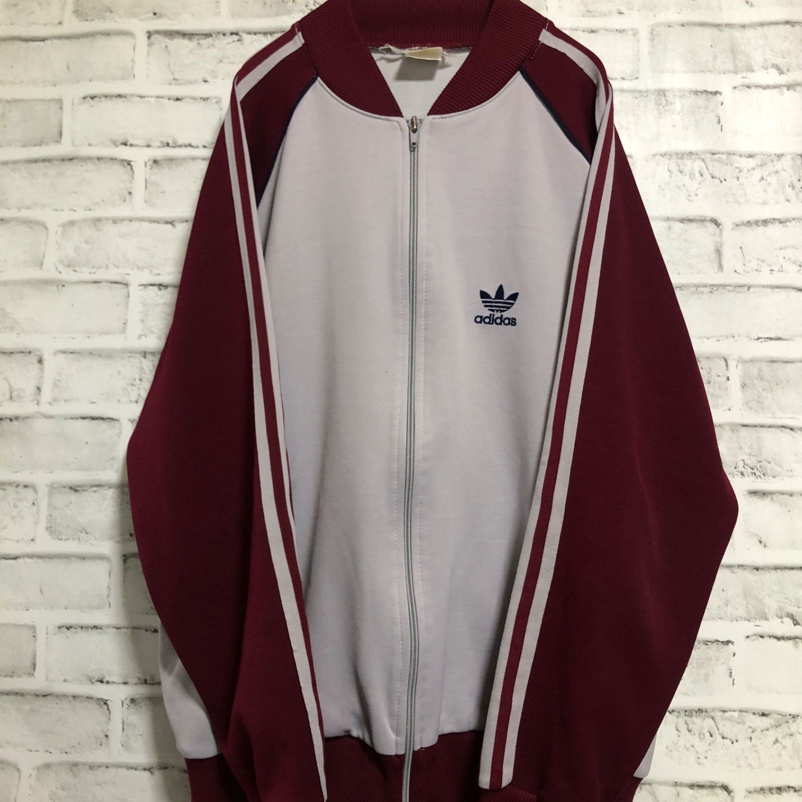 希少70s⭐️adidas ラグラン トラックジャケット/ジャージ L