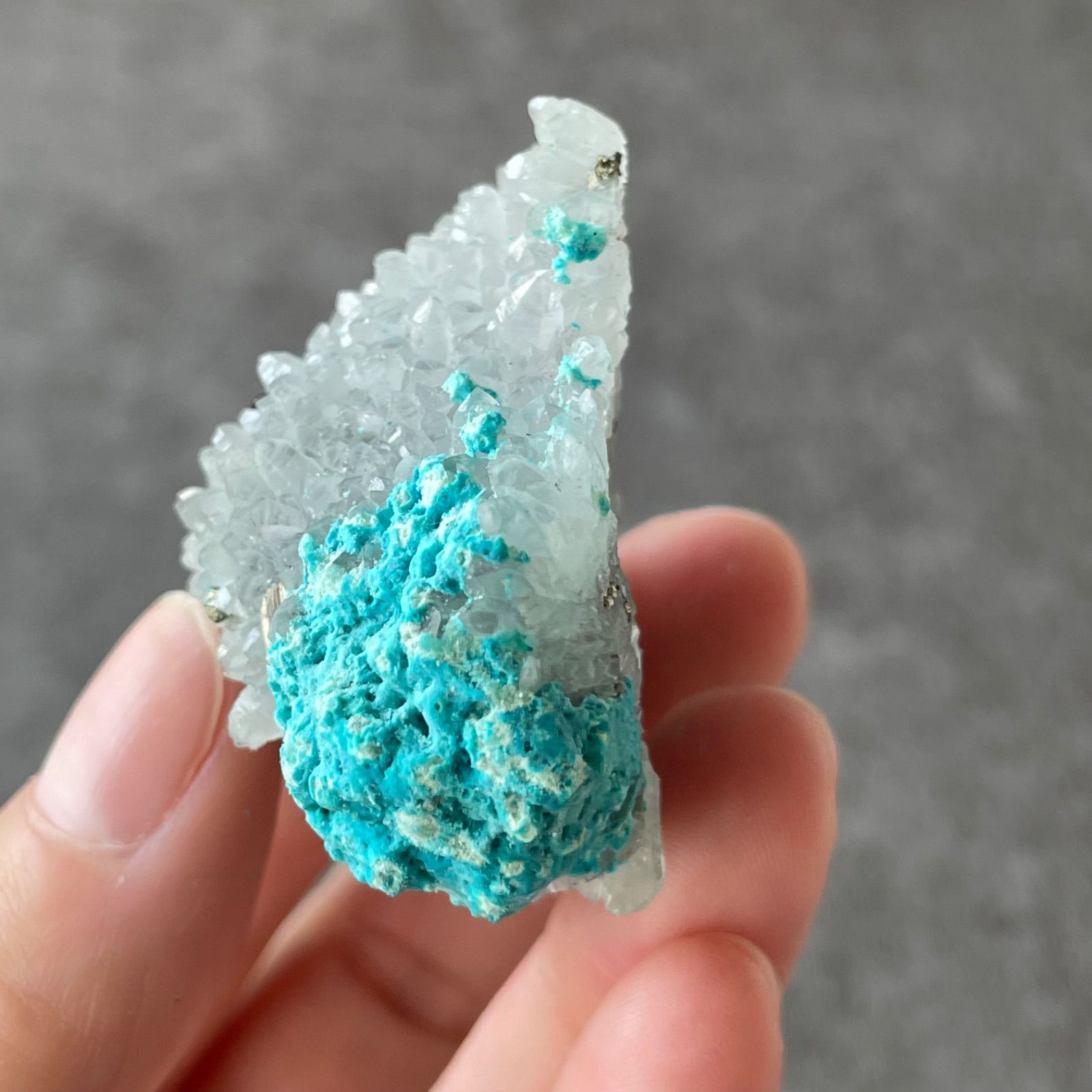 フォロー割あり】南アフリカ産♦︎Chrysocolla Clear Quartz