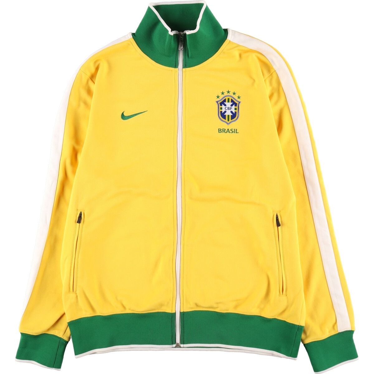 古着 ナイキ NIKE ブラジル代表 バックプリント ジャージ