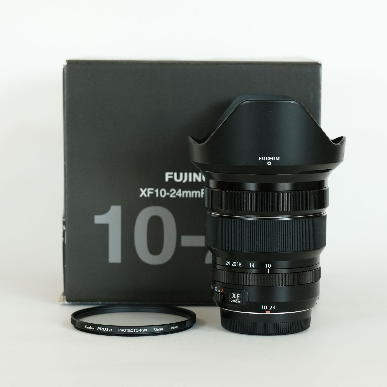 フジフィルム XF10-24 F4 R OIS美品 レンズ保護フィルター付 FUJIFILM