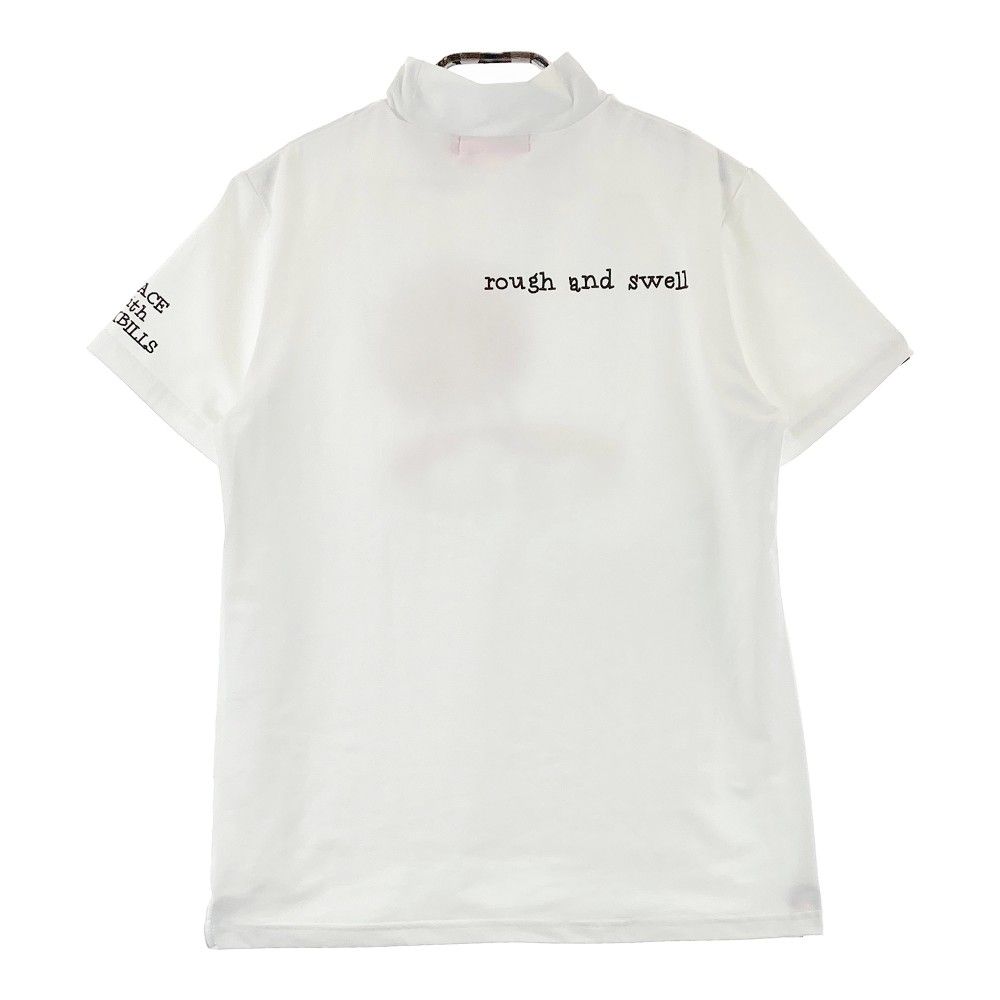 ROUGH&SWELL ラフアンドスウェル ハイネック 半袖Tシャツ rough&swell［ラフアンドスウェル］GOLFER KING MOCK/半袖モックネック