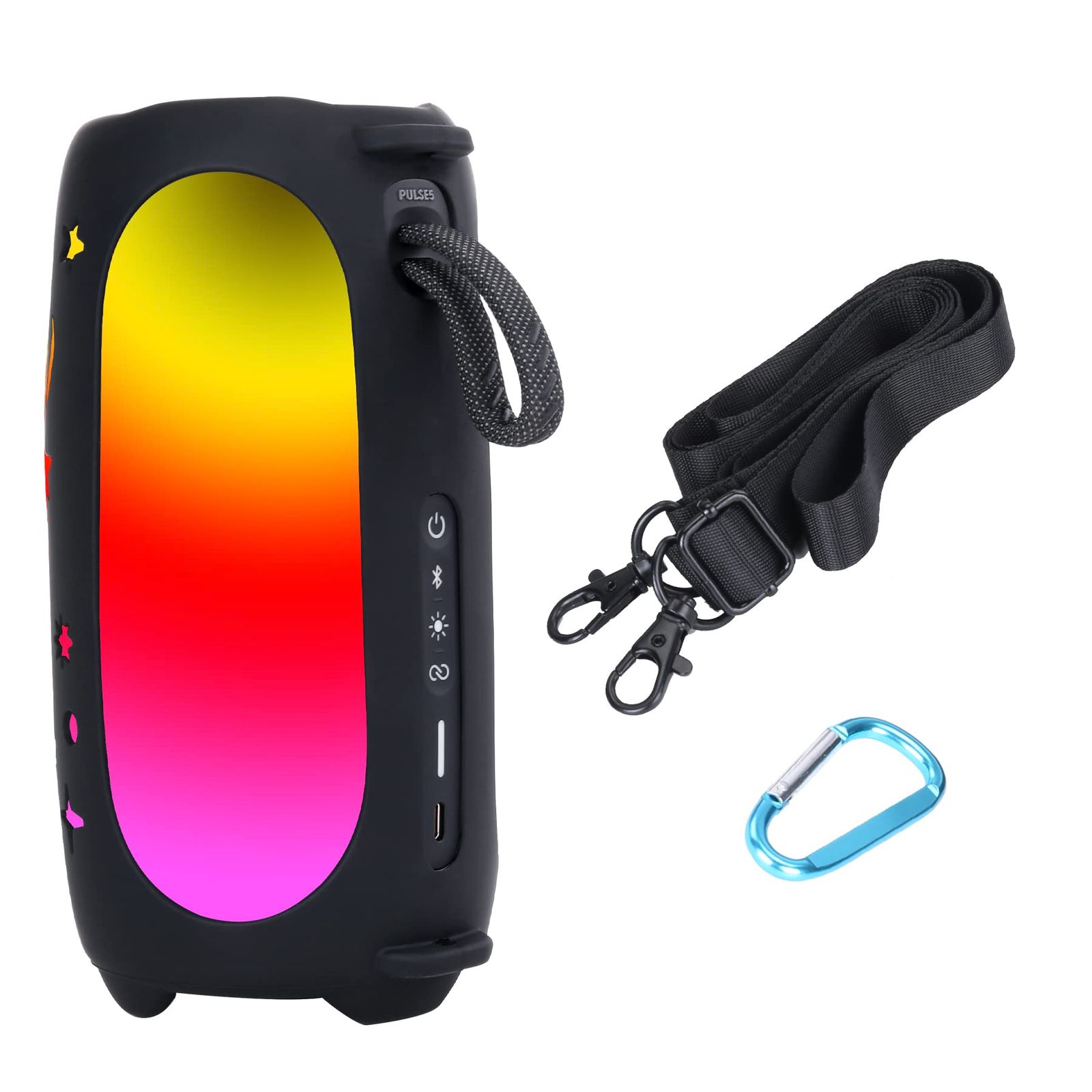 JBL PULSE5 ワイヤレススピーカー 黒色 ケース付き