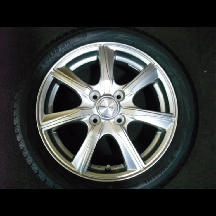 (T-1983) 送料無料 中古 PRD 15インチ スタッドレス セット 超バリ山 2023年製 iceGUARD iG70 165/55R15 スペーシア N-BOX タント 軽用 ワイズギア
