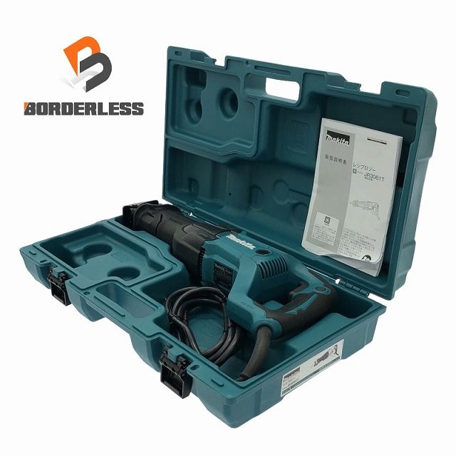 makita マキタ 100V レシプロソー JR3061T ケース付 コード式 セーバソー セーバーソー 電動ノコギリ 多目的用 切断機 106414