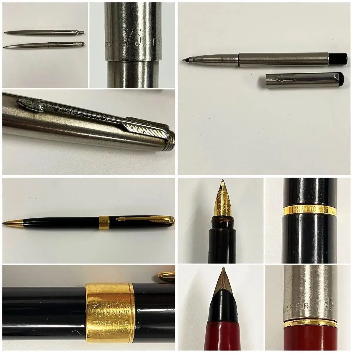 o*f様 万年筆ボールペンPILOT PARKER 等シャーペン等まとめ売