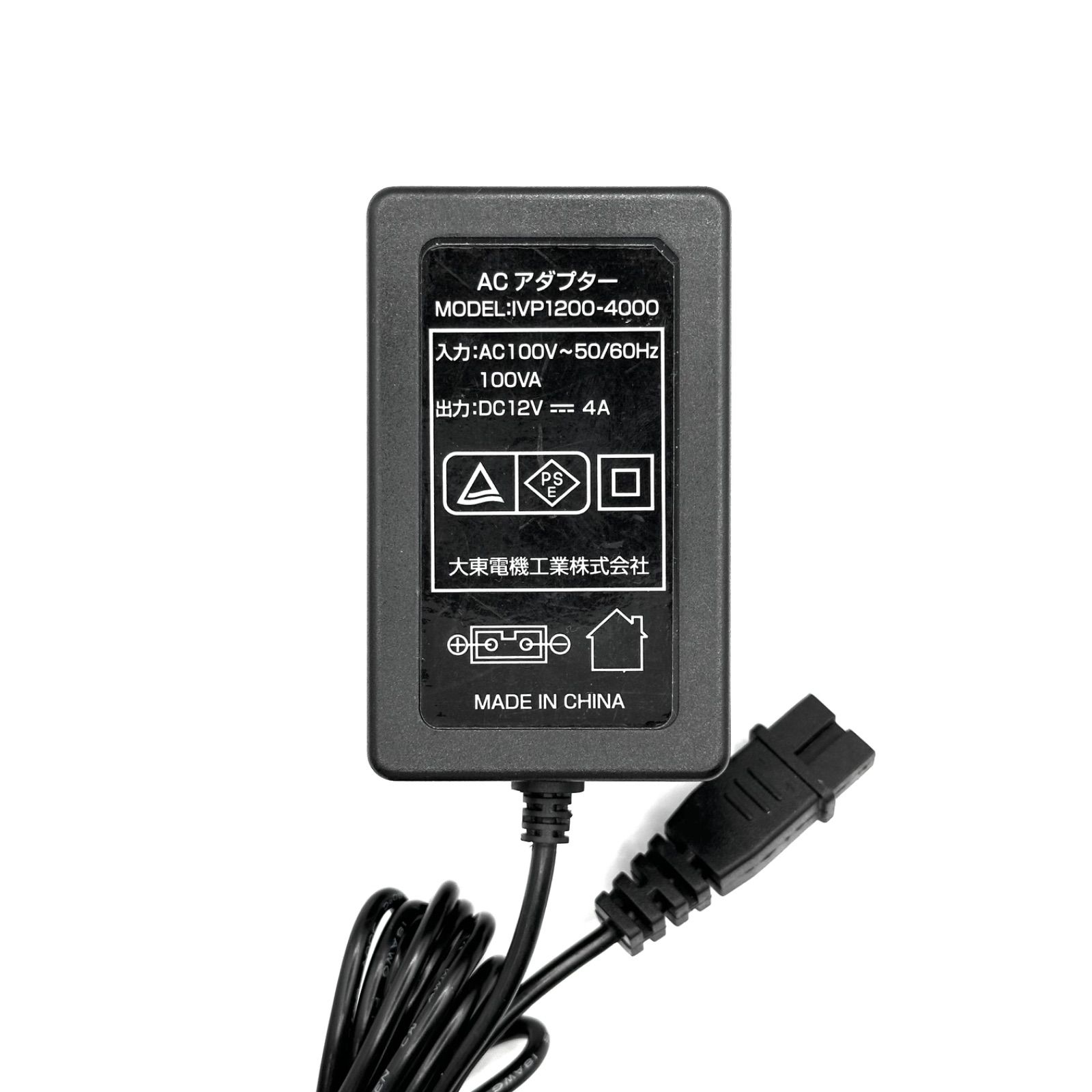 IVP1200-4000 大東電機工業 12V 4A スライヴ マッサージシート MD-8600
