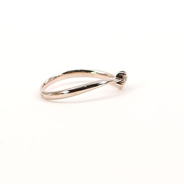 指環 SCARABE スカラベ K10 ダイヤモンド 0.05ct ＃8 ｛0326072400301